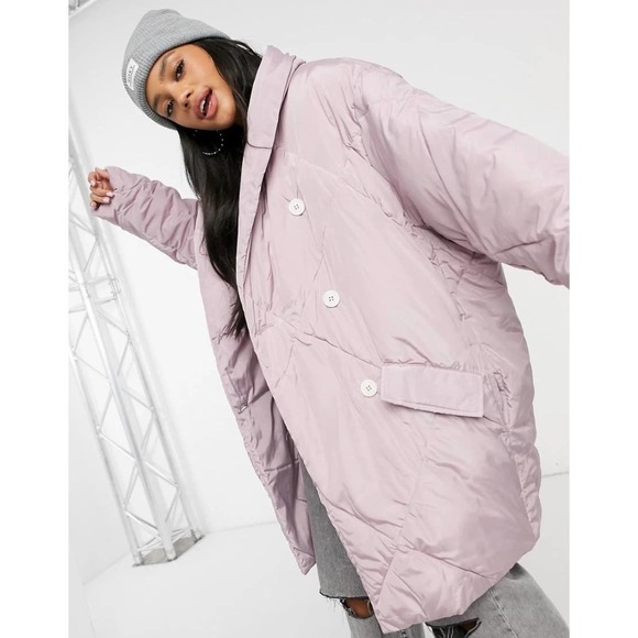 Ella Puffer Jacket In Wisteria Dawn 